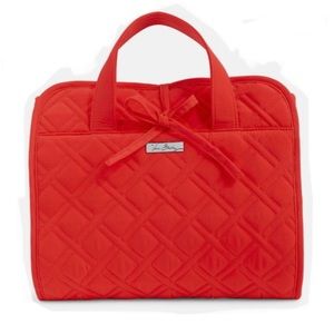 VERA BRADLEY Hanging Travel Organizer for Cosmetics in Canyon Sunset